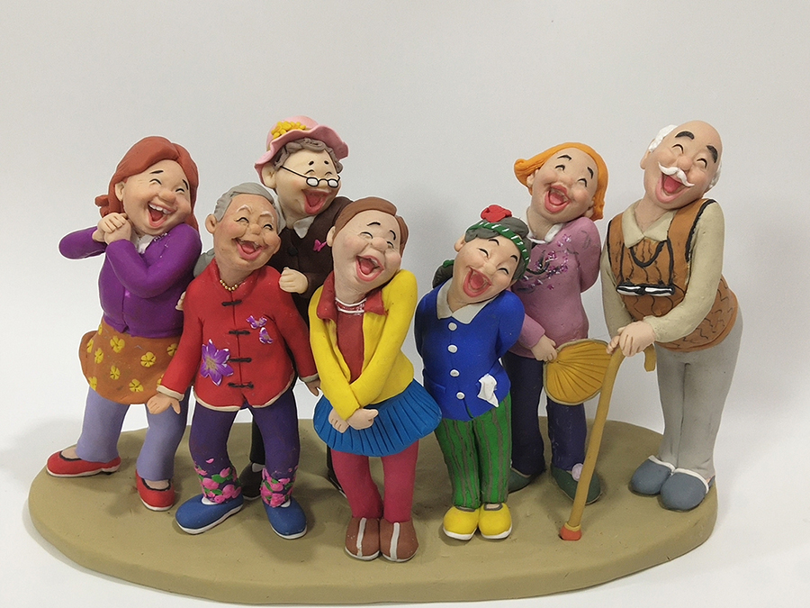 怎样设计好一组面塑泥人软陶作品形象