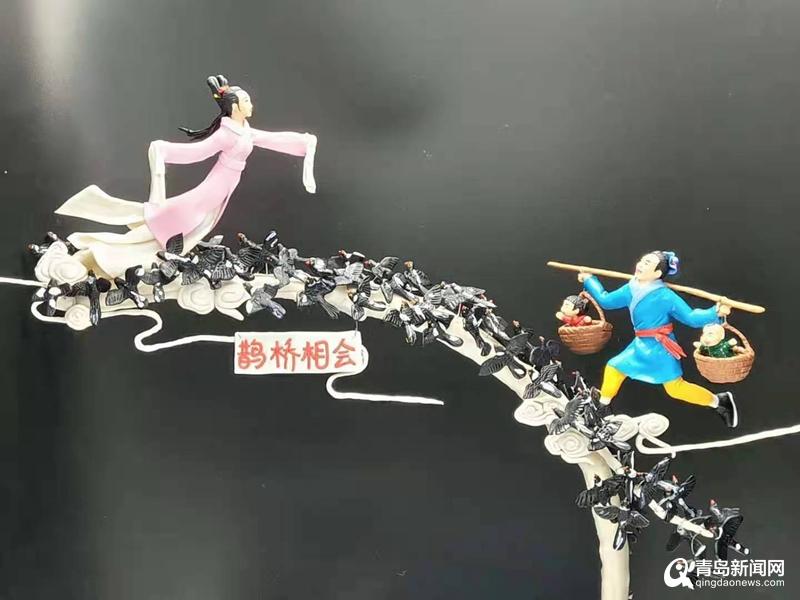 软陶面塑培训班。线在面塑制作中的运用，线的形态构成表现